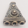 Beads, Zinc Alloy Jewelry Findings, 17x15mm Hole:2mm, Sold by Bag