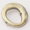 Beads, Zinc Alloy Jewelry Findings, 12x13mm Hole:1mm, Sold by Bag
