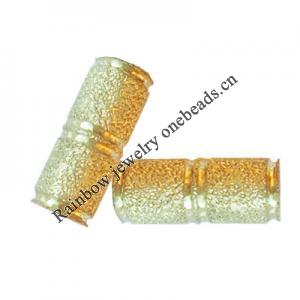 Brass Tubes, Pb-free, 16x6mm, Sold by Bag