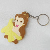 Plastic Jewelry Little Charm, PVC material, DMF free, 48x70mm, Sold by PC