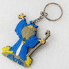 Plastic Jewelry Little Charm, PVC material, DMF free, 48x55mm, Sold by PC