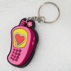 Plastic Jewelry Little Charm, PVC material, DMF free, 34x55mm, Sold by PC