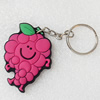 Plastic Jewelry Little Charm, PVC material, DMF free, 40x53mm, Sold by PC