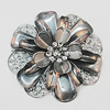 Iron Flower Lead-free, NO Hole Headwear & Costume Accessory, 57x60mm, Sold by PC