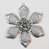 Iron Flower Lead-free, NO Hole Headwear & Costume Accessory, 50x60mm, Sold by PC