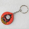 Plastic Jewelry Little Charm, PVC material, DMF free, 39x42mm, Sold by PC
