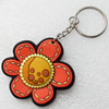 Plastic Jewelry Little Charm, PVC material, DMF free, Flower, 48mm, Sold by PC