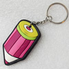 Plastic Jewelry Little Charm, PVC material, DMF free, 30x55mm, Sold by PC