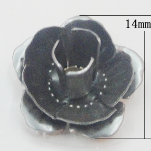 Iron Flower Lead-free, NO Hole Headwear & Costume Accessory, 14mm, Sold by PC