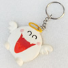 Plastic Jewelry Little Charm, PVC material, DMF free, 63x48mm, Sold by PC