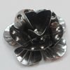 Iron Flower Lead-free, NO Hole Headwear & Costume Accessory, 30mm, Sold by PC