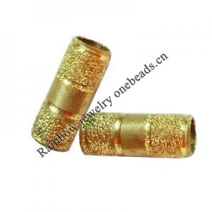 Brass Tubes, Pb-free, 16x6mm, Sold by Bag