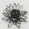 Iron Flower Lead-free, NO Hole Headwear & Costume Accessory, 34mm, Sold by PC