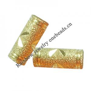 Brass Tubes, Pb-free, 16x6mm, Sold by Bag