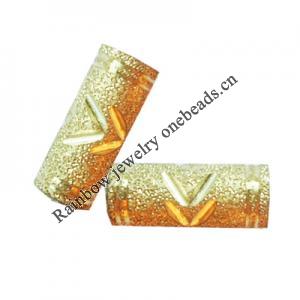 Brass Tubes, Pb-free, 16x6mm, Sold by Bag