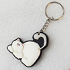 Plastic Jewelry Little Charm, PVC material, DMF free, 42x46mm, Sold by PC