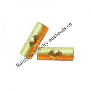 Brass Tubes, Pb-free, 8x3mm, Sold by Bag