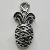 Pendant/Charm Zinc Alloy Jewelry Findings Lead-free, Fruit 9x20mm Hole:2mm, Sold by Bag