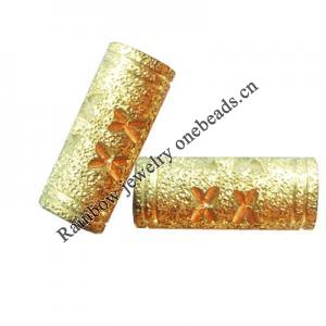 Brass Tubes, Pb-free, 16x6mm, Sold by Bag