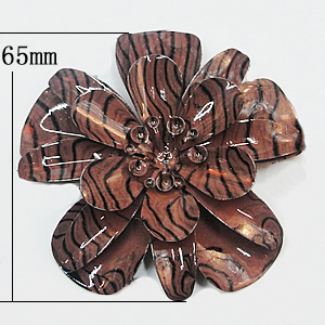 Iron Flower Lead-free, Headwear & Costume Accessory, 65mm, Sold by PC