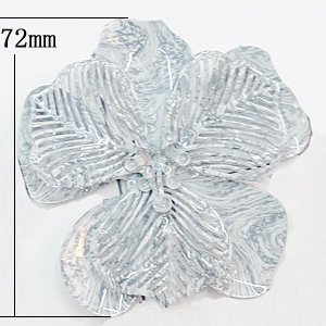 Iron Flower Lead-free, NO Hole Headwear & Costume Accessory, 72mm, Sold by PC