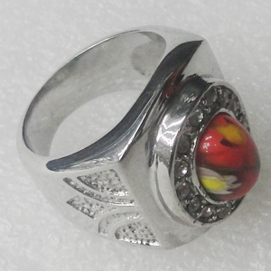 Stainless Steel Ring, 22mm, Sold by PC