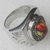 Stainless Steel Ring, 22mm, Sold by PC