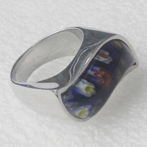 Stainless Steel Ring, 11mm, Sold by PC