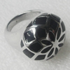Stainless Steel Ring, 23x24mm, Sold by PC