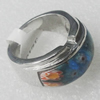Stainless Steel Ring, 14mm, Sold by PC