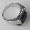 Stainless Steel Ring, 13mm, Sold by PC