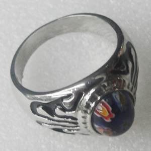 Stainless Steel Ring, 16mm, Sold by PC