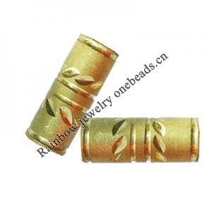 Brass Tubes, Pb-free, 16x6mm, Sold by Bag