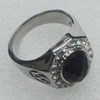 Stainless Steel Ring, 18mm, Sold by PC