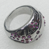 Stainless Steel Ring, 16mm, Sold by PC