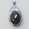 Stainless Steel Pendant, 17x37mm, Sold by PC