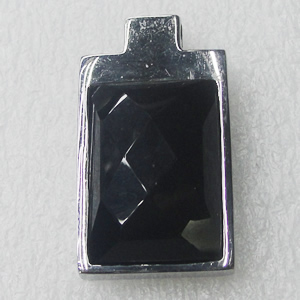 Stainless Steel Pendant, 19x34mm, Sold by PC