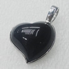 Stainless Steel Pendant, Heart 23x33mm, Sold by PC