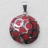 Stainless Steel Pendant, 28x32mm, Sold by PC