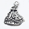 Pendant, Zinc Alloy Jewelry Findings, 15x21mm, Sold by Bag  