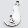Pendant, Zinc Alloy Jewelry Findings, 20x33mm, Sold by Bag  