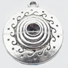 Pendant, Zinc Alloy Jewelry Findings, 30x38mm, Sold by Bag  