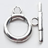 Clasps Zinc Alloy Jewelry Findings Lead-free, Loop:19x25mm Bar:8x31mm, Sold by KG 