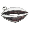 Pendant, Zinc Alloy Jewelry Findings, 23x13mm, Sold by Bag  