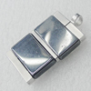 Stainless Steel Pendant, Rectangle 19x32mm, Sold by PC