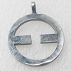 Stainless Steel Pendant, 25x30mm, Sold by PC