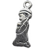 Pendant, Zinc Alloy Jewelry Findings, 12x28mm, Sold by Bag  