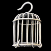 Jewelry Hollow Pendant, Iron Cage, 29x47mm, Sold by PC