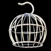 Jewelry Hollow Pendant, Iron Cage, 36x45mm, Sold by PC