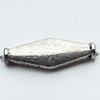 Beads, Zinc Alloy Jewelry Findings, 20x6mm, Sold by Bag  